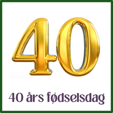 40 ÅRS FEST