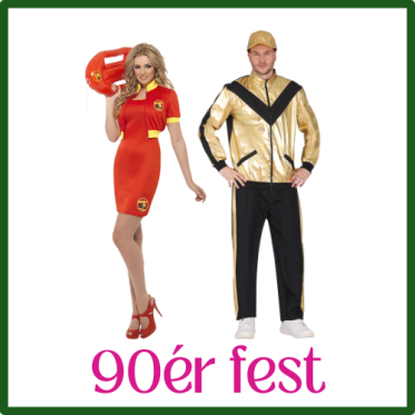 90er TØJ OG KOSTUMER