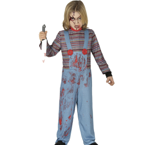 Besat dukke brnekostume