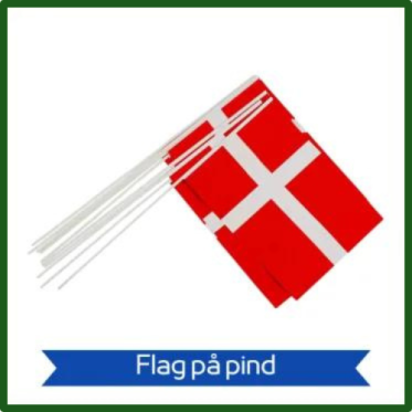 FLAG PÅ PIND