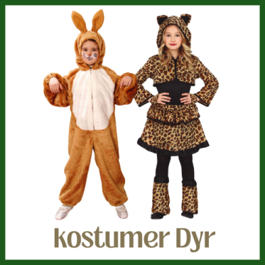 kostume som dyr til b�rn