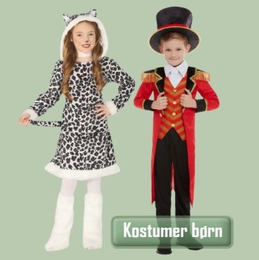 Frem karton Hotellet Kostumer og udklædning børn og voksne | Køb kostumer her!
