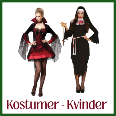Kvinde kostumer til Halloween