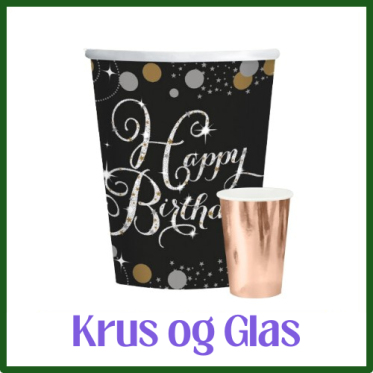 KRUS OG GLAS