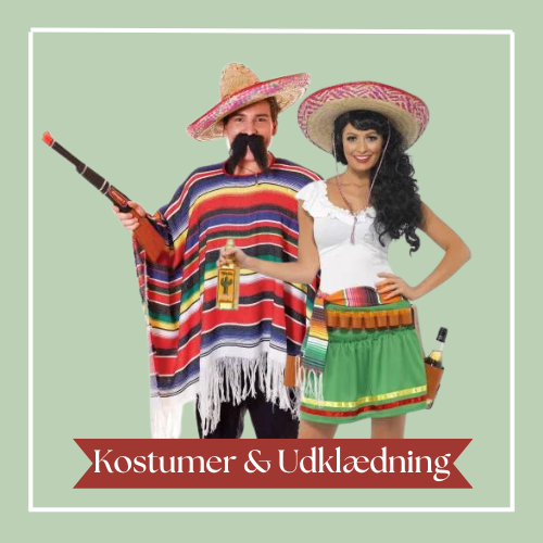 Monograph Wings Blaze Mexicaner kostume | Køb poncho og mexicansk udklædning her!!
