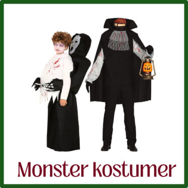 Monster kostumer til Halloween