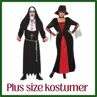 Halloween Plus size kostume