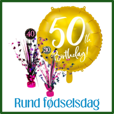 RUND FØDSELSDAG