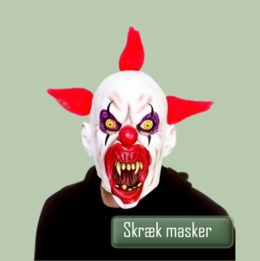 UHYGGELIGE HALLOWEEN MASKER