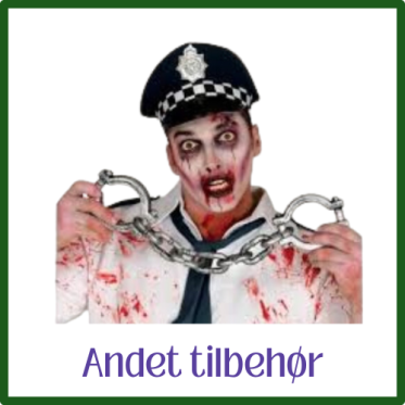 Tilbehr til Halloween udkldning