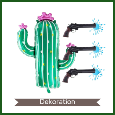 DEKORATION FÖR WESTERN-TEMA