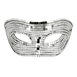 Disco Maske S�lv