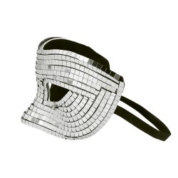Disco Maske S�lv