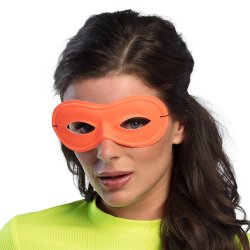 jenmaske i neon orange 