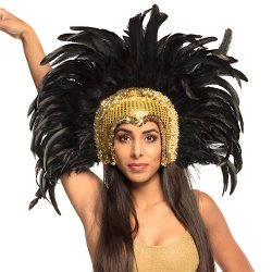 Fjer Hovedpynt burlesque 