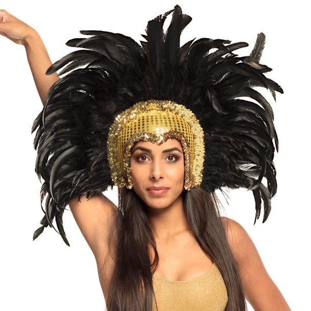 Fjer Hovedpynt burlesque 