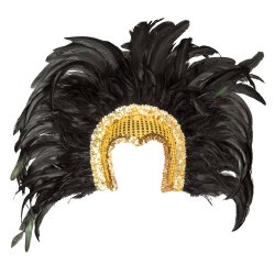 Fjer Hovedpynt burlesque 