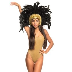 Fjer Hovedpynt burlesque 