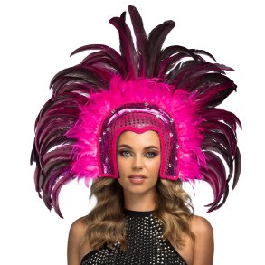 Rosa samba-headdress