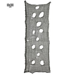 Dekorations stof Freaky i sort