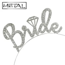 Bride h�rb�jle i metal med simili