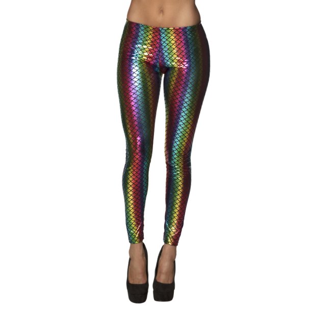 Rainbow mermaid leggings