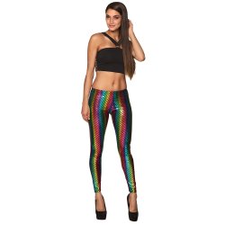 Rainbow mermaid leggings