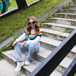 Rainbow Heart Partybriller