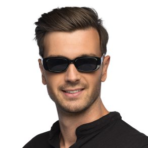 Techno Black partyglas�gon