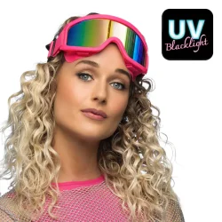 Ski-brille i Pink 