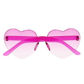 Hjertebrille Pink