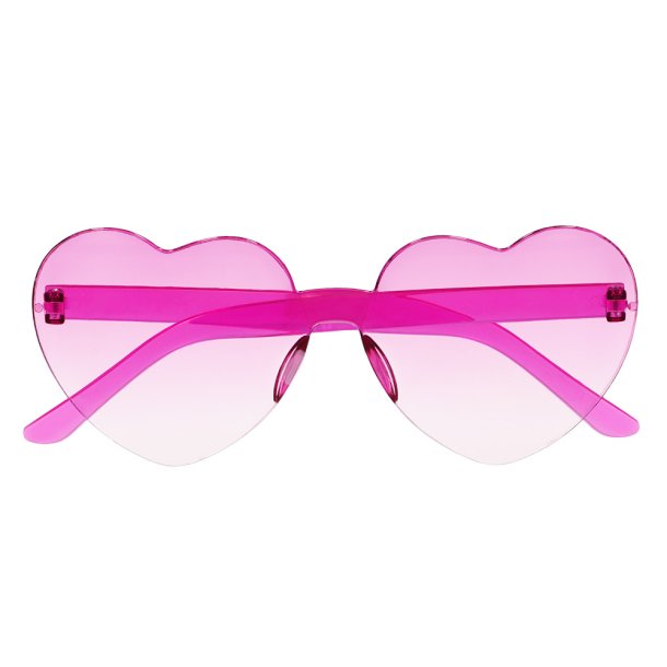 Hjertebrille Pink