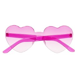 Hjertebrille Pink