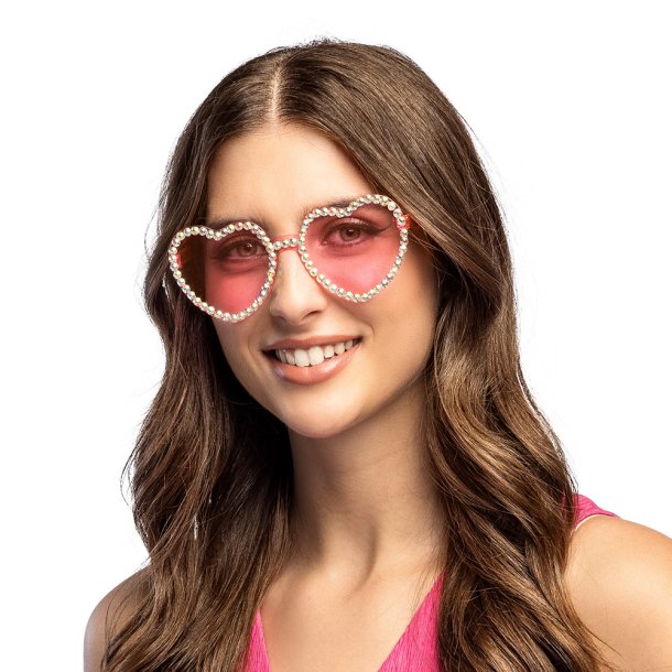 Party Briller Diamond heart