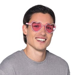 Party Briller Diamond heart