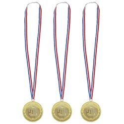 3 Guld Medaljer