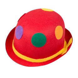 Klovnehat - Binky bowler
