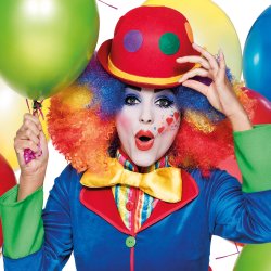 Klovnehat - Binky bowler