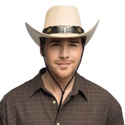 Cowboy hatt Wyatt beige