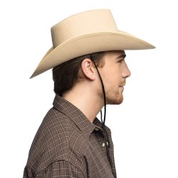 Cowboy hatt Wyatt beige