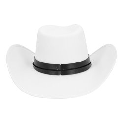 Cowboyhat - Wyatt hvid