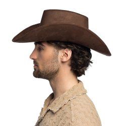 Cowboy hatt Bronco brun