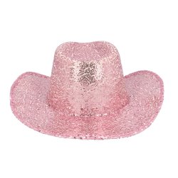 Rodeo Party Cowboyhatt ljusRosa