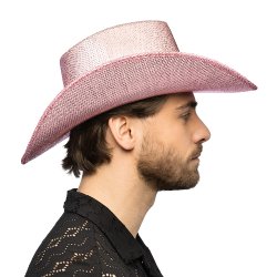 Pinkglitter cowboyhat "Midnight"