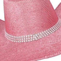 Pinkglitter cowboyhat "Midnight"