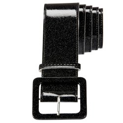 Brett blte i svart glitter