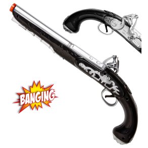 Pirat Pistol m. lyd og lys