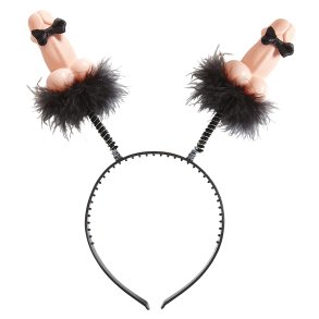 Penis hrklmma med fjder och fluga