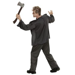 Zombie kostume med latex bryst