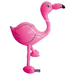 Flamingo uppblsbara 60cm